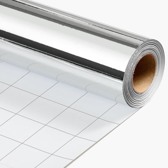 Silver Metallic Wrapping Paper, Solid Color Paper,Gift Wrapping Paper,Perfect for Wedding,Valentine's Day,Birthday, Christmas,Baby Shower,DIY Bouquet (17 Inches X 21.3 Feet)