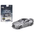 thumbnail image 1 of Silver Metallic with Black Top & Graphics Limited Edition to 1200 Pieces 1 by 64 Scale Diecast Model Car for Lexus LC500 LB Works RHD, 1 of 1
