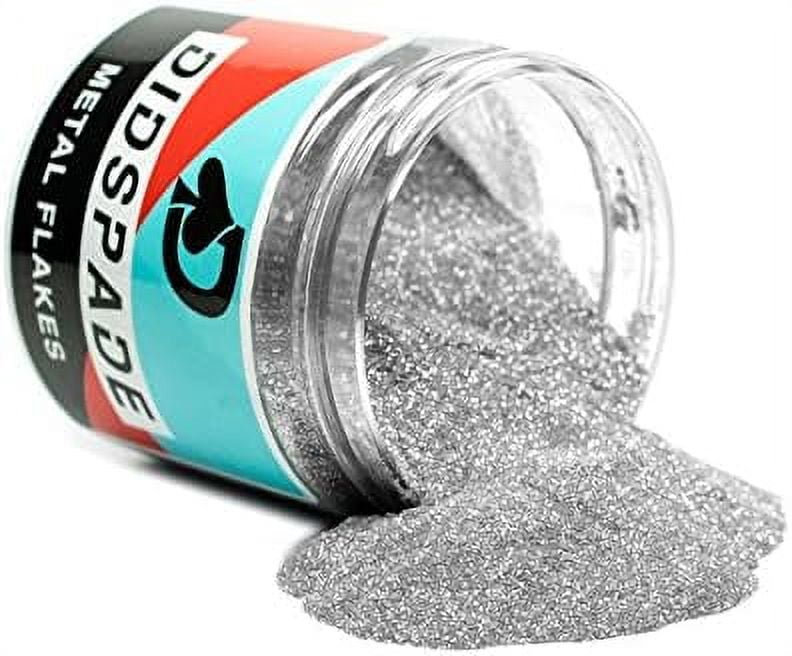 Silver Micro Metal Flake Solvent Resistant Glitter Auto Paint