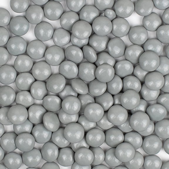 795 ct Silver Bulk Chocolate Coated Gems For Parties, Gifting, Baking And Candy Buffets (1.87lb)