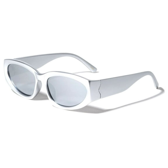 Silver Mirror Sunglasses Fashion Style Outdoor Beach Shades