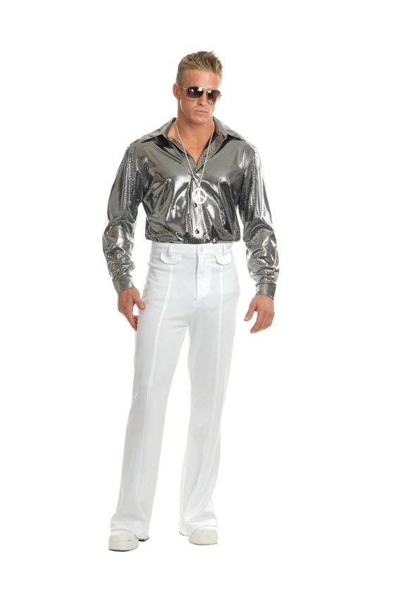 Silver Nail Head Disco Shirt