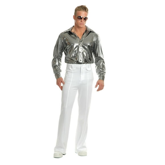 Silver Nail Head Disco Shirt