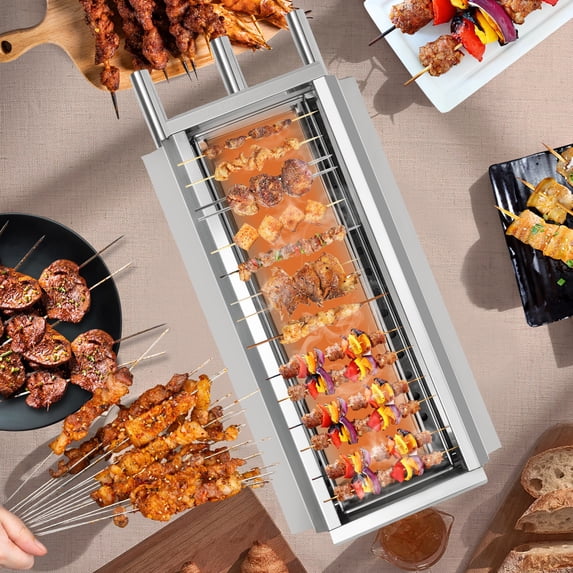 Silver Bbq Rack Silver Outdoor Barbecue Grill, Charcoal Grill, Barbecue Grill for ...