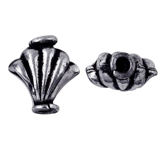 Silver Overlay Bali Bead BSF-131