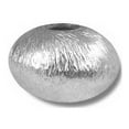 thumbnail image 1 of Silver Overlay Brushed Bead BSF-229-12MM, 1 of 2