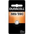 thumbnail image 1 of Duracell 389/390 1.5 Volt Silver Oxide Button Battery - For Watches, Medical Devices, Calculators, Digital Thermometers, Stopwatches - Long-Lasting & Reliable Performance - 4 Y Guarantee - Pack of 1, 1 of 4