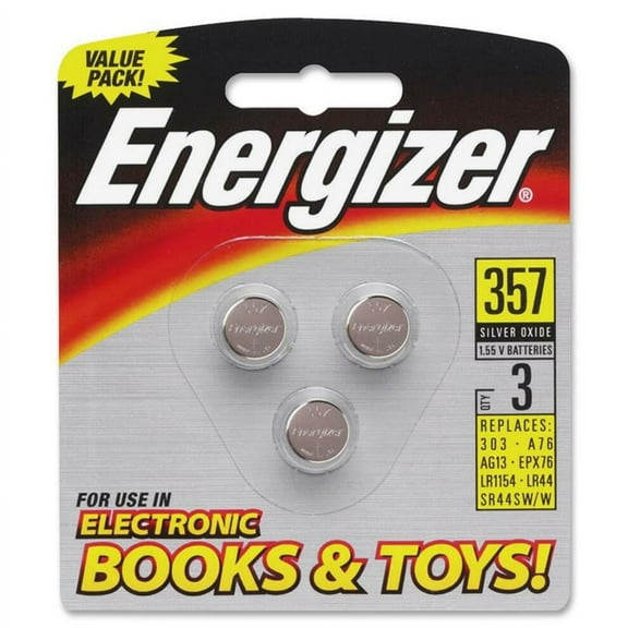 2 Packs of Energizer 357BP-3 Watch/electronic Batteries