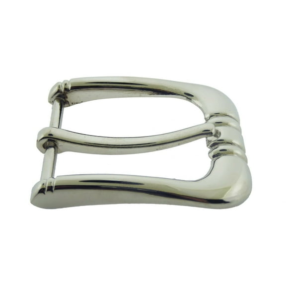 Silver Pin Belt Buckle for 1 1/2" Inches 1.50" Belt Strap High Quality Chrome New One Indh and Half