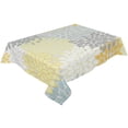 thumbnail image 1 of Silver Plant Flower Tablecloths Waterproof Kitchen Items Coffee Table For living Room Home Decor Dining Table Nappe De Table, 1 of 7