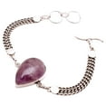 thumbnail image 1 of Silver Plated Bracelet For Women, Fashion Jewelry Silver Plated Bracelet, Handmade Gemstone Bracelet Jewelry For Women And Girls Charm Bracelet Amethyst Gemstone Bracelet, 14 Gms BRB-1106, 1 of 3