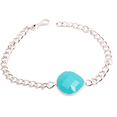 thumbnail image 1 of Silver Plated Bracelet For Women, Fashion Jewelry Silver Plated Bracelet, Handmade Gemstone Bracelet Jewelry For Women And Girls Charm Bracelet Faceted Chalcedony Gemstone Bracelet, 9 Gms BR-0174, 1 of 3
