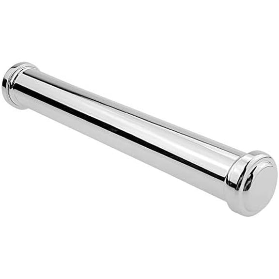 Silver Plated Certificate Holder for Wedding Gift, Metal Container for Graduation Diploma Scroll Protection, Birth Certificate Scroll case, Elegant Minimalism Design Shiny Poster Tube Holder$$Office