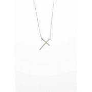 Silver Plated The Calvary Cross Necklace