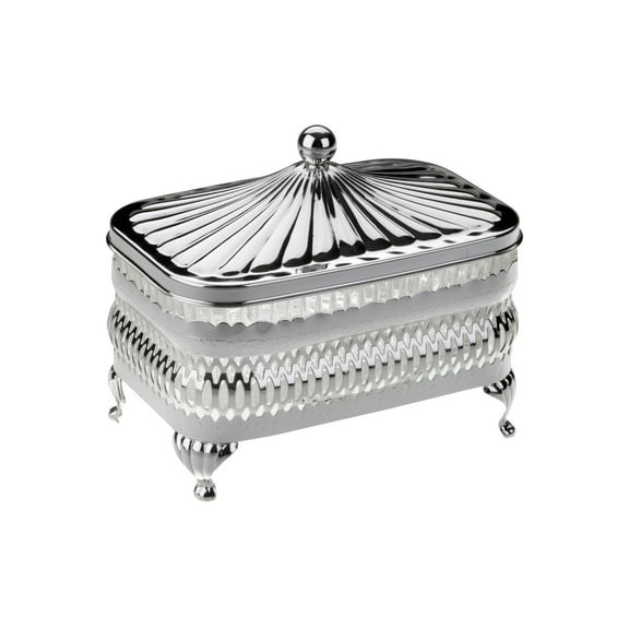 Silver Plated by Queen Anne Butter Dish Gallery Frame 13cm x 9cm Tarnish Resistant