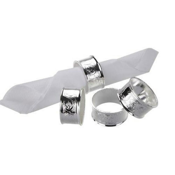 Silver Plated by Queen Anne Napkin Rings Serviette Holder