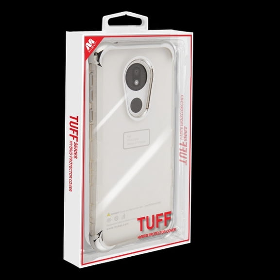 Silver Plating TUFF Klarity Lux Candy Skin Cover (with Package) for MOTOROLA Moto G7 Power