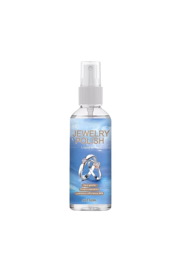 Silver Polish for Jewelry | Silver Jewelry Cleaner | Jewelry Solution for Rings, Necklaces and Watches, 2 Ounces