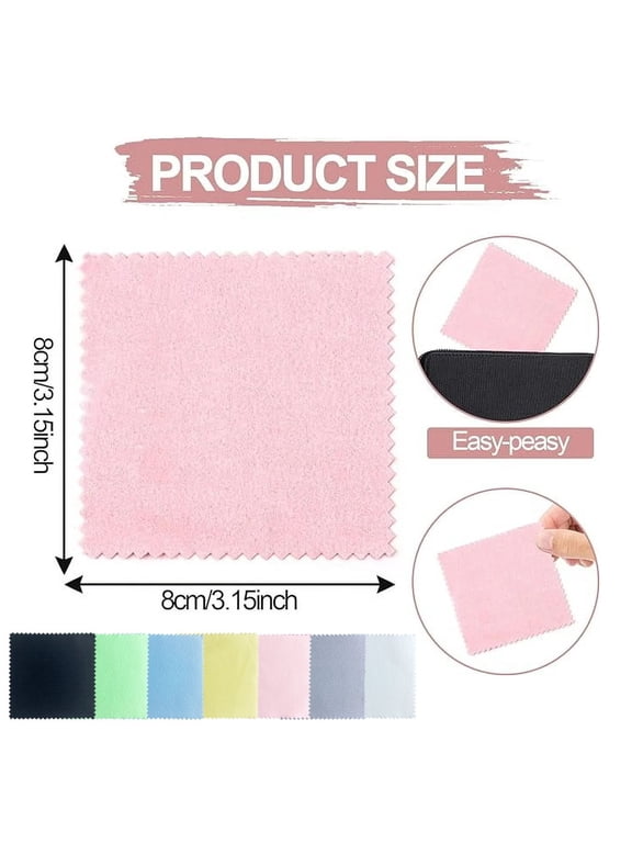 Silver Polishing Cloth * 20 Polishing Cloths Pack for Silver Gold Brass and Copper Jewellery Polishing Cloths To Keep the of Your Jewellery