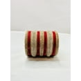 thumbnail image 1 of Silver & Red Color Bangles, 1 of 4