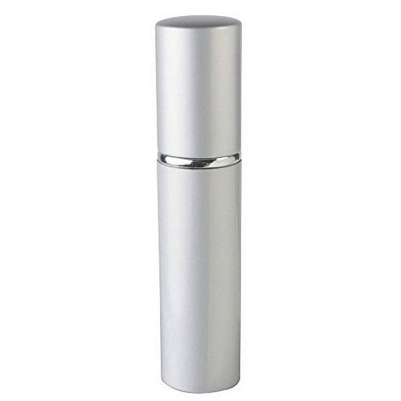 Silver Refillable Travel Size Perfume Bottle Spray, 10ml .41oz