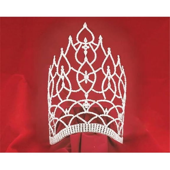 Silver Rhinestone Queen Crown