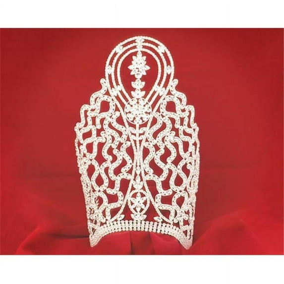 Silver Rhinestone Queen Crown