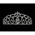 thumbnail image 1 of Silver Rhinestone Tiara - AB Stone, 1 of 1