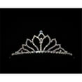 thumbnail image 1 of Silver Rhinestone Tiara - AB Stone, 1 of 1