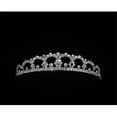 thumbnail image 1 of Silver Rhinestone Tiara - AB Stone, 1 of 1