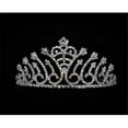 thumbnail image 1 of Silver Rhinestone Tiara - AB Stone, 1 of 1