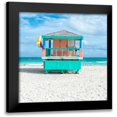 thumbnail image 1 of Silver, Richard 15x15 Black Modern Framed Museum Art Print Titled - Miami Beach VI, 1 of 5