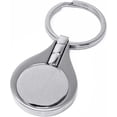 thumbnail image 1 of Silver Round Keychain, 1 of 2