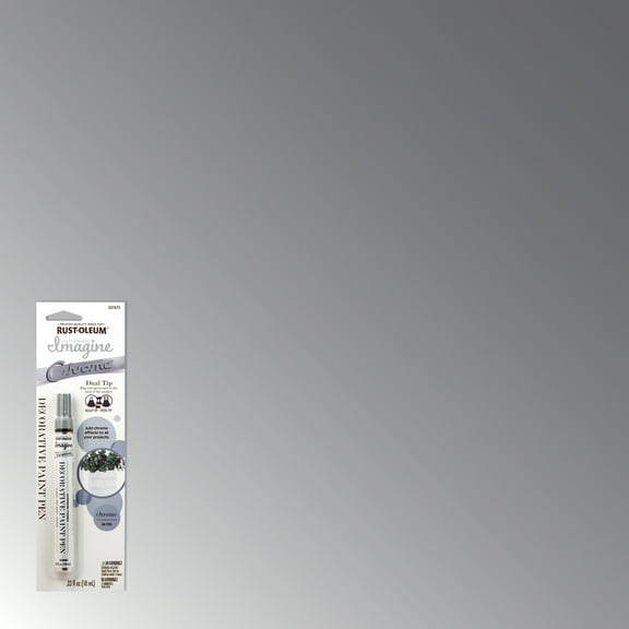 6 Pack, Silver , Rust-Oleum Craft & Hobby Imagine Chrome Paint Pen- 357675, Markers