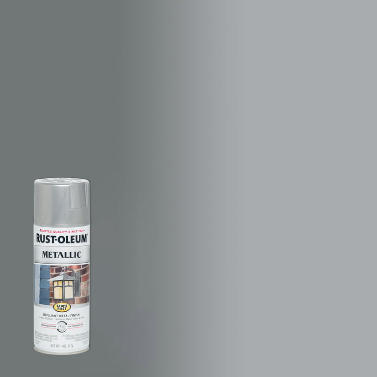 Rustoleum Titanium Silver Spray Paint - creates the most realistic 'brushed  nickel' finish!