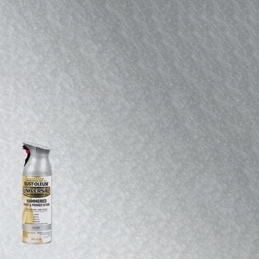 Rust Oleum Hammered Silver Spray Paint - Walmart.com