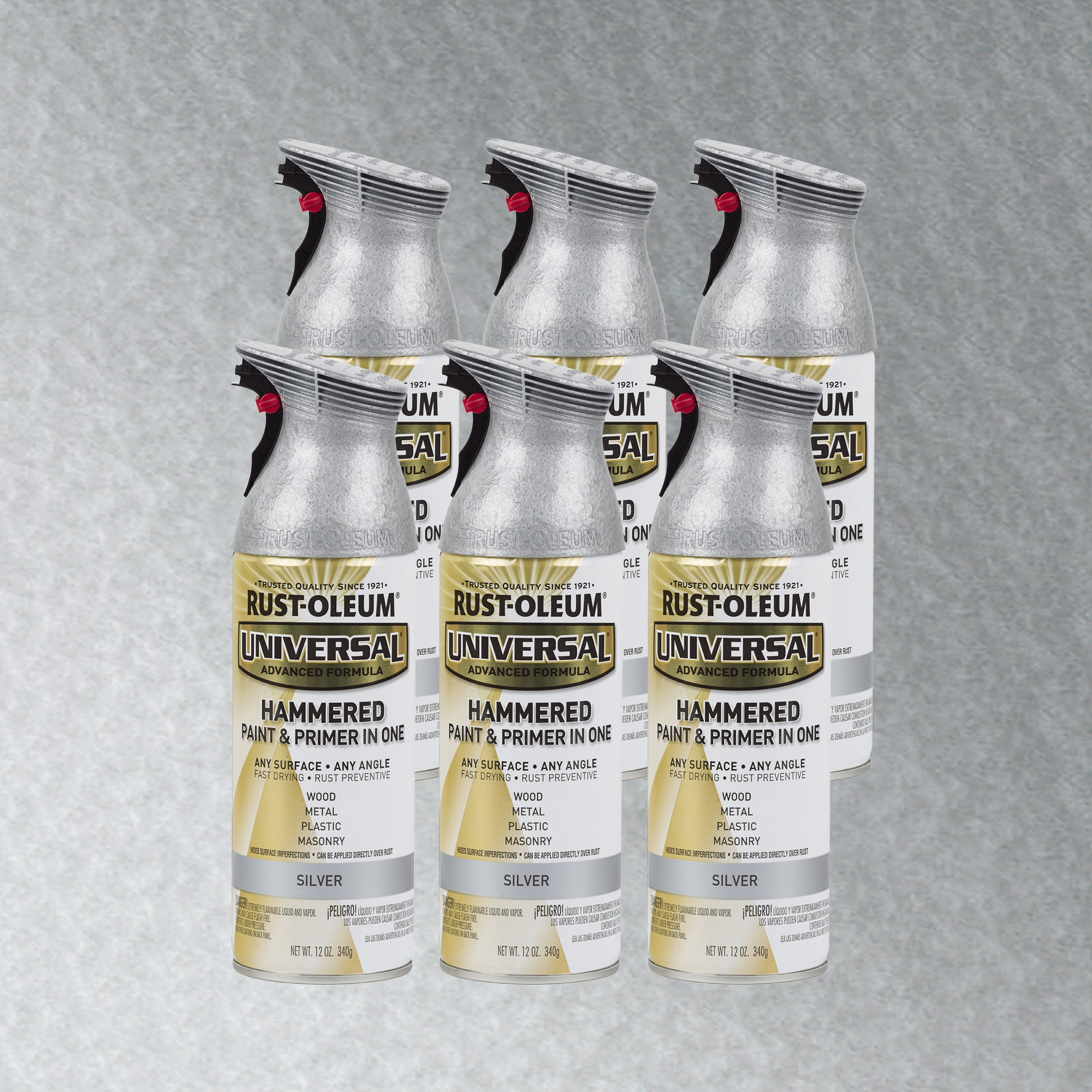 6 Pack, Dark Steel, Rust-Oleum Universal All Surface Interior