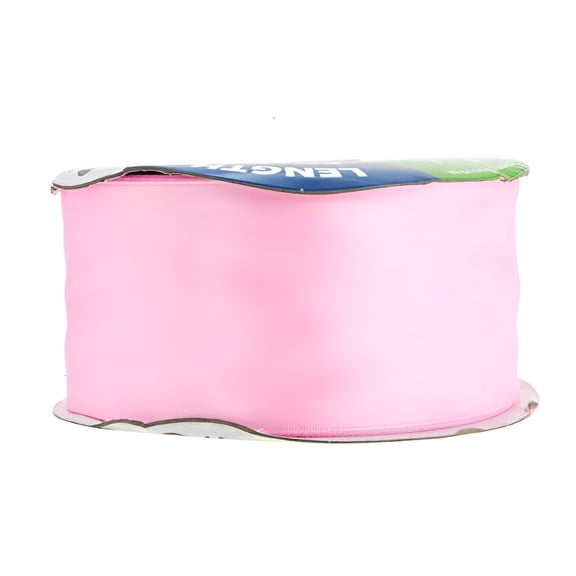 Silver Satin Ribbon 2 Inch 50 Yard Roll for Gift Wrapping, Weddings, Hair, Dresses, Blanket Edging, Crafts, Bows, Ornaments; by Mandala Crafts