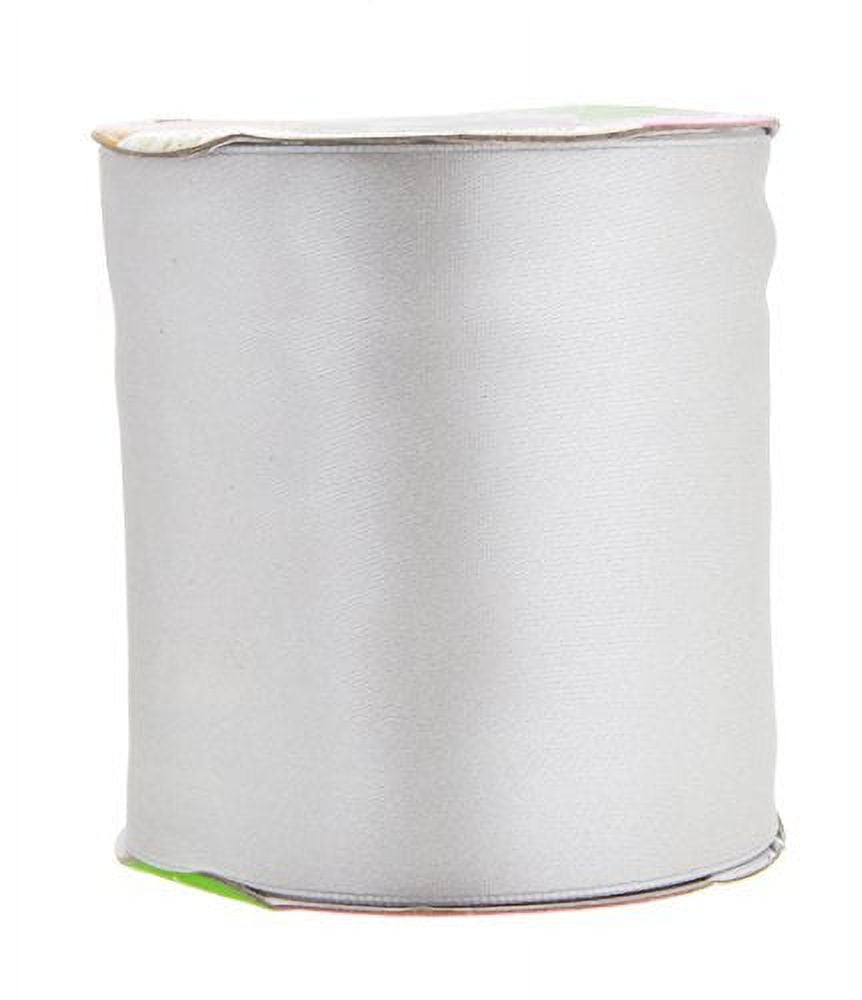 Aqua Satin Ribbon 1 1/2 inch 50 Yard Roll for Gift Wrapping, Weddings, Hair, Dresses, Blanket Edging, Crafts, Bows, Ornaments; by Mandala Crafts