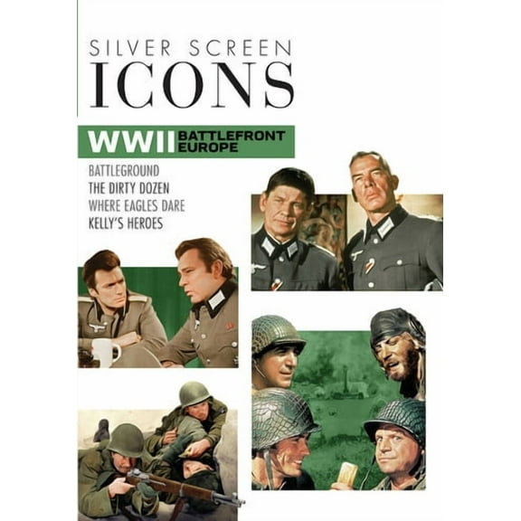 Silver Screen Icons: World War II-Battlefront Europe (DVD), Warner Bros, Drama