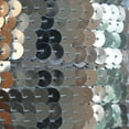 thumbnail image 1 of Silver Sequin Trim 8mm Center Stitched Shiny Metallic Made in USA, 1 of 1