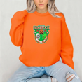 thumbnail image 1 of Silver Shamrock 1982 Classic Logo Retro Horror Movie Tribute Graphic Sweatshirt, up to size 5XL, 1 of 2