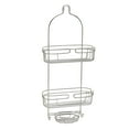 thumbnail image 1 of Silver Shower Caddy with 2 Shelves, Zenna Home over-the-Showerhead, 1 of 6