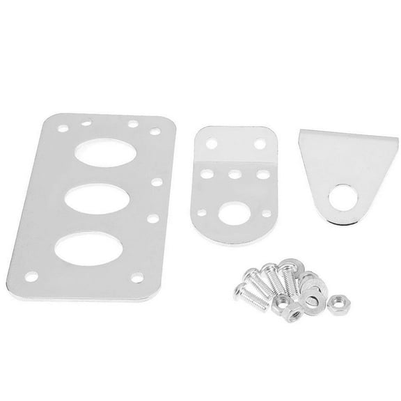 Silver Side Mount License Plate Holder For Harley-Davidson Sportster 883 1200