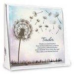 Silver Silhouette Teacher