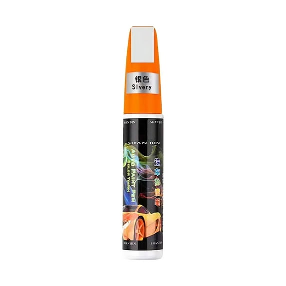 Silver Silver 2 In 1 Car Scratch Repair Pen 12Ml Auto Paint Touch Up Refinishing Tool For Vehicles