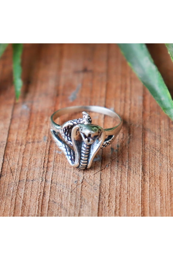 Silver Snake Ring, 925 Sterling Silver Ring, Vintage Wrapped King Cobra Design Ring, Animal Lover Ring, Pure Silver Ring, Personalized Gift