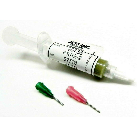 Silver Solder Paste Extra Easy 56% Silver 1/4 Troy Ounce Syringe Soldering Paste