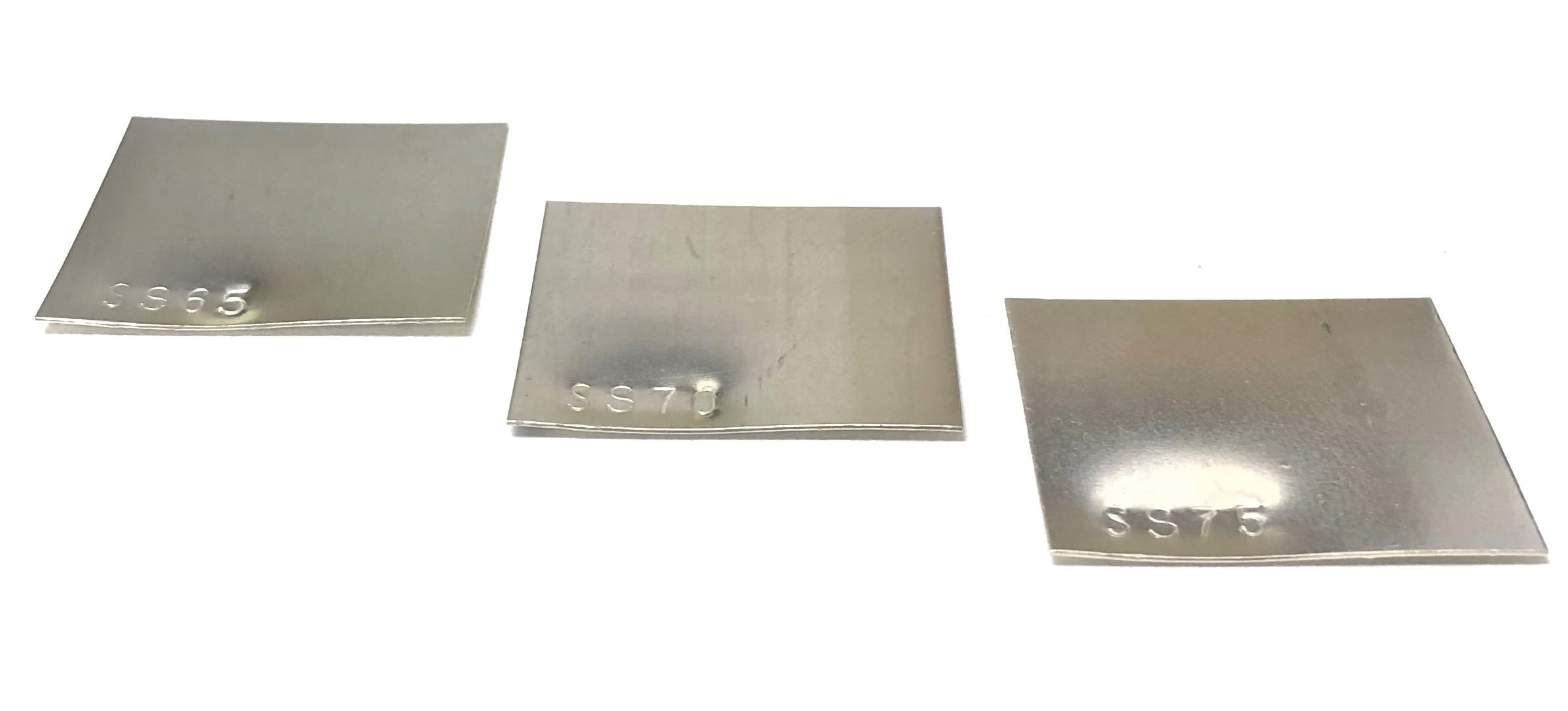 Silver Solder Sheet for Jewelry 3 Pieces Assorted Pack 1 DWT Each
