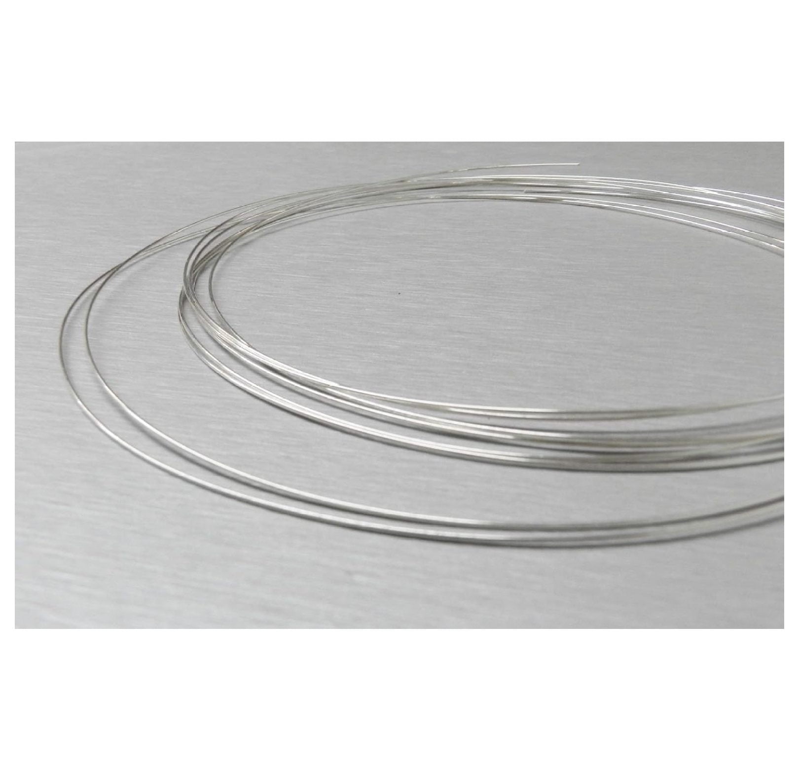 CRAFT WIRE 8-Foot Silver Solder Wire - 20 Gauge (0.032"), Medium Density, 70% Silver, Made In USA